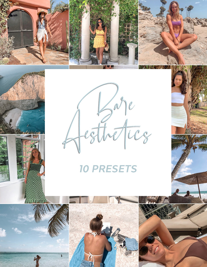 Bare Aesthetic Collection - 10 Presets